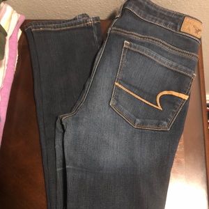 American eagle straight skinny leg